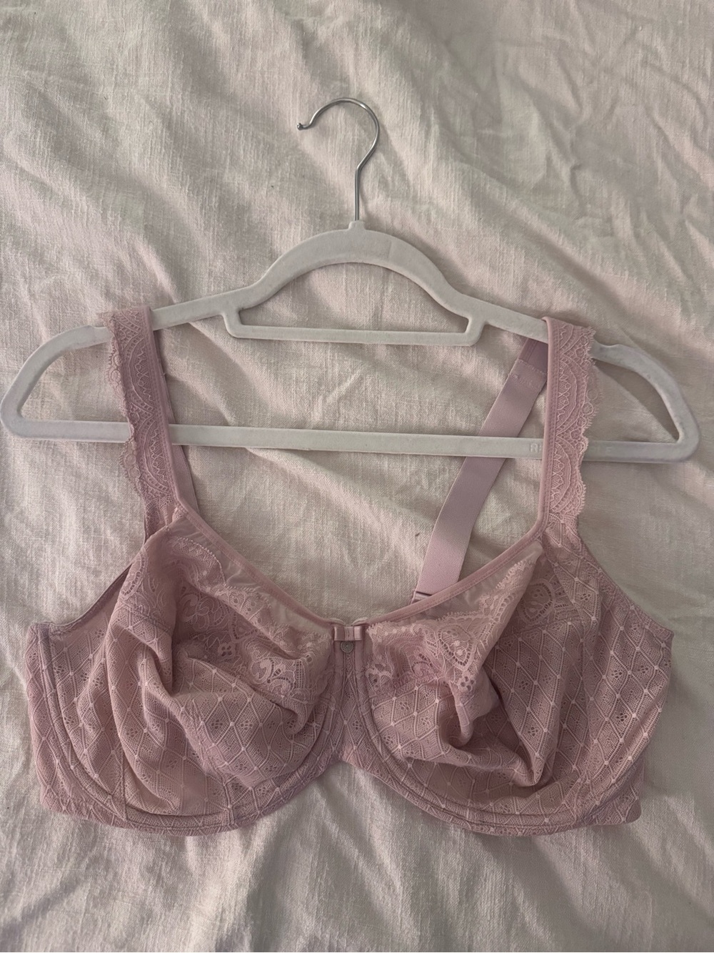 Rosa Faia Beautyfull 38G Soft Mauve Lace Underwire Bra - Women's Intimates